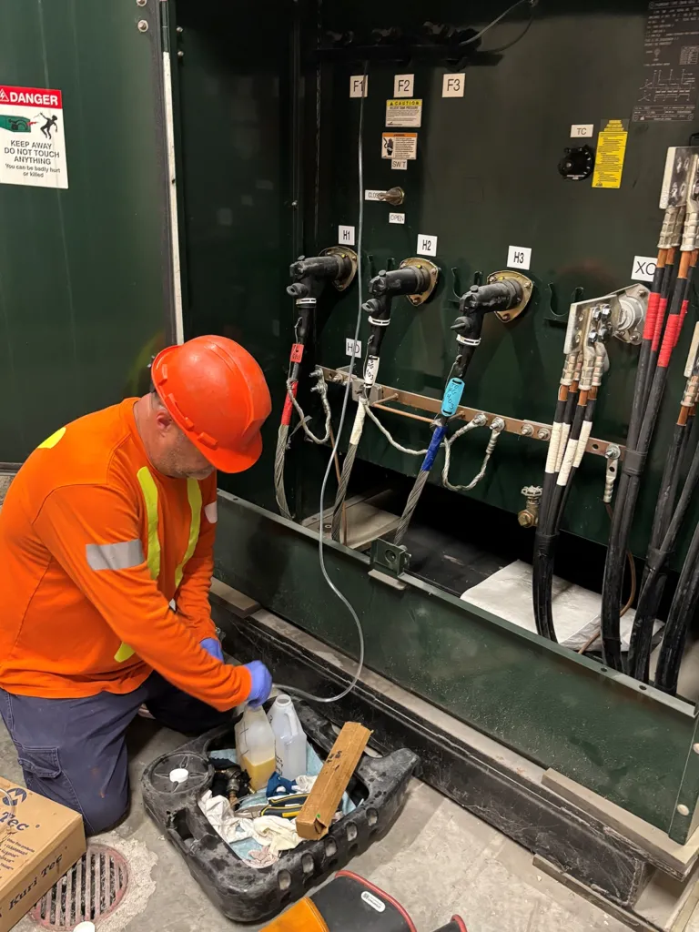 Transformer oil sampling and analysis for predictive maintenance